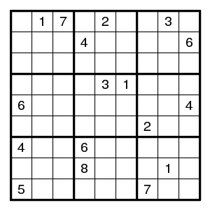 Correct sudoku example free